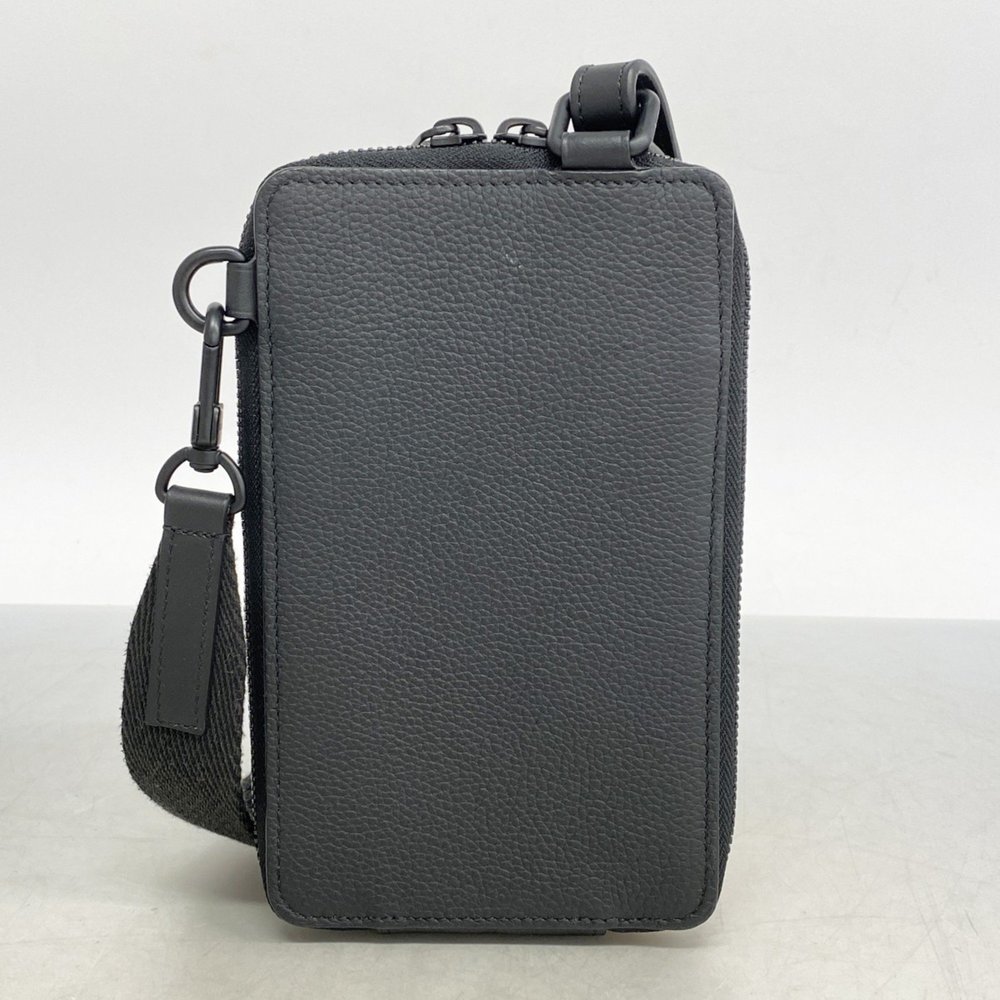 Louis Vuitton Aerogram Shoulder Bag with Phone Pouch M57089 Black Men's P1160877 - Picture 10 of 10